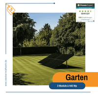 Stecker-Kraftwerk Duo für Garten mit 890Wp+