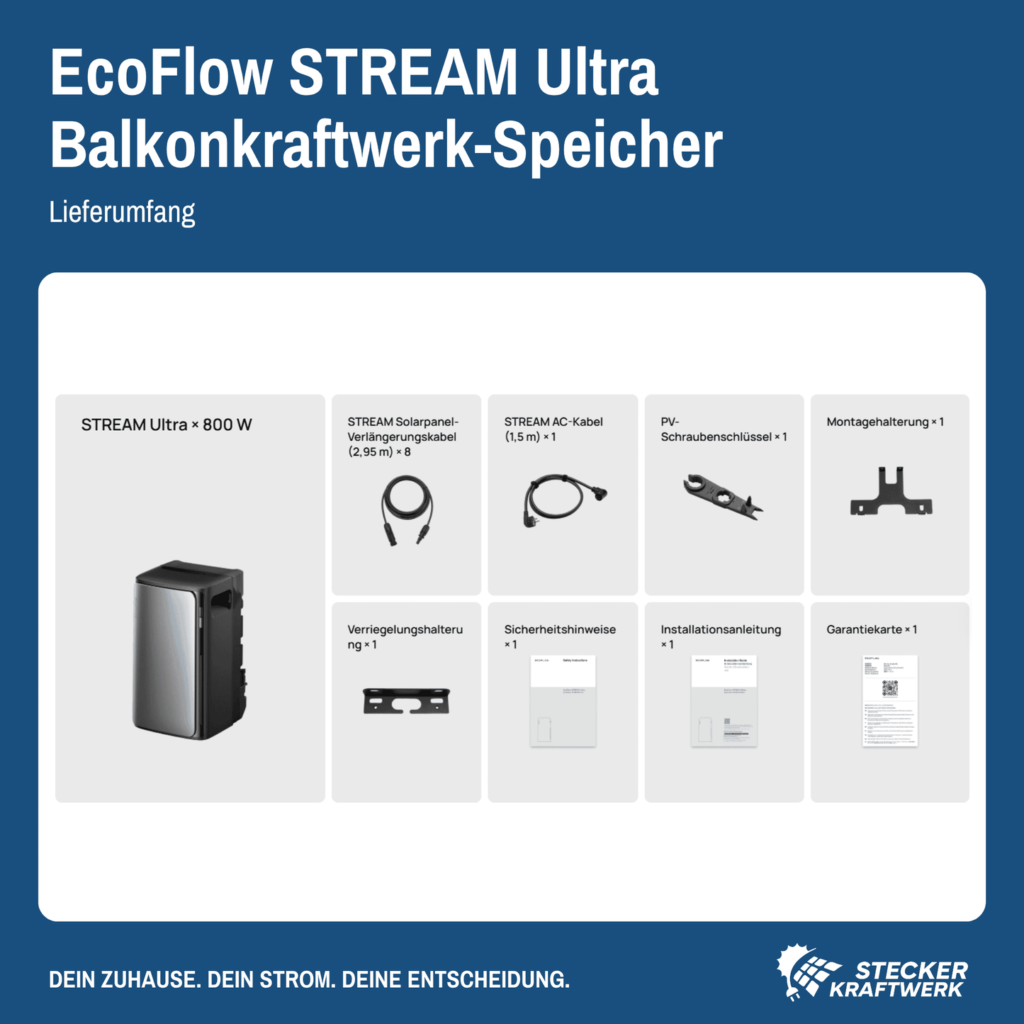 EcoFlow STREAM Ultra Batteriespeicher