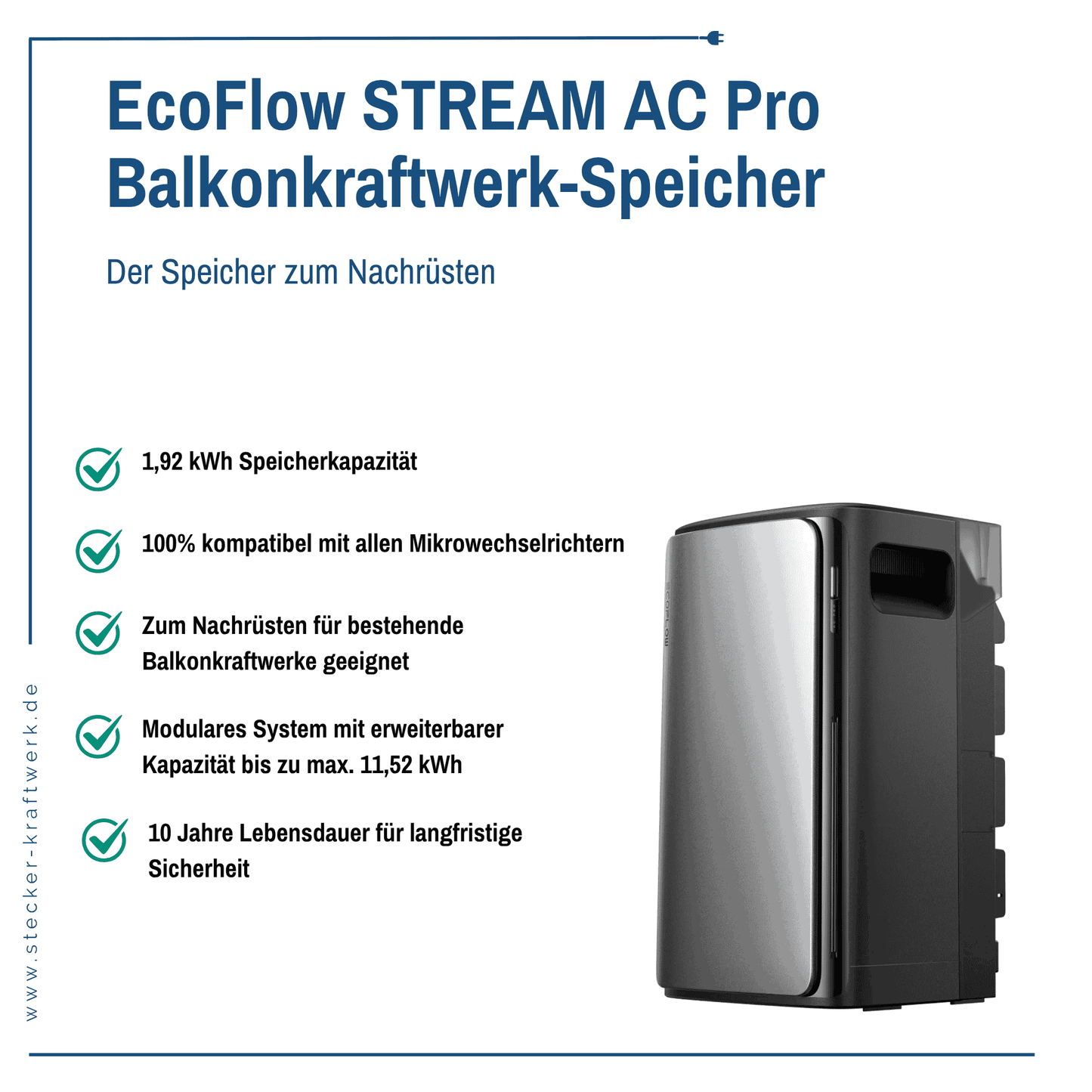 EcoFlow STREAM AC Pro Batteriespeicher