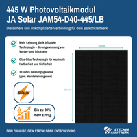 Stecker-Kraftwerk Duo für Garten mit 890Wp+