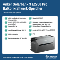 Anker Solarbank 3 E2700 Pro