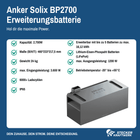 Anker Solix BP2700 Erweiterungsbatterie