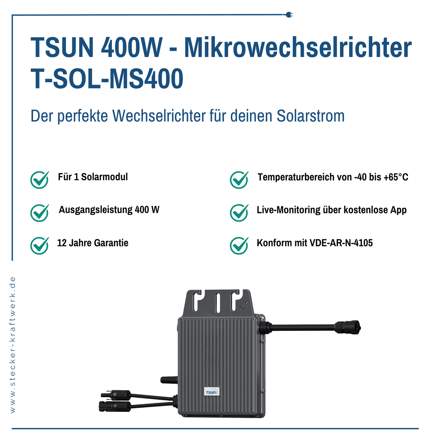 TSUN TSOL-MS 400 Mikrowechselrichter