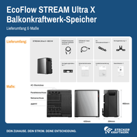 Ecoflow STREAM Ultra X Batteriespeicher