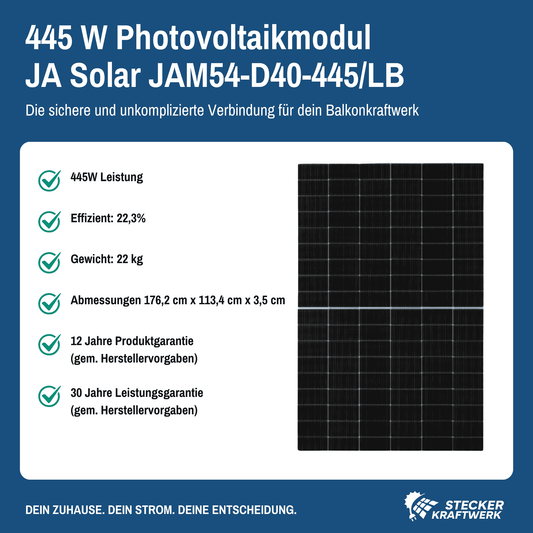445Wp Photovoltaikmodul