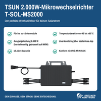TSUN 2.000W Mikrowechselrichter