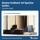 Batteriespeicher TSUN MSU 2000DE